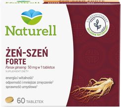 Tabletki Naturell Żeń–szeń FORTE 60 szt. - zdjęcie 1