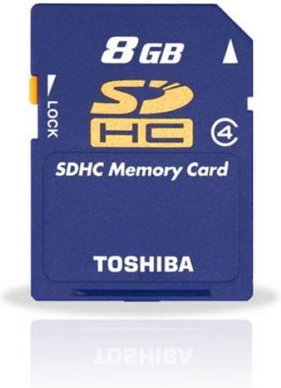 Toshiba SDHC 8GB Class 4 (SD-K08GJBL2)
