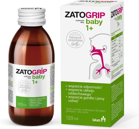 Zatogrip Baby 1+ Syrop 120 ml