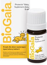 BIOGAIA PROTECTIS BABY Krople probiotyczne wspomagające odporność 5ml - ranking Suplementy dla dzieci 2024 