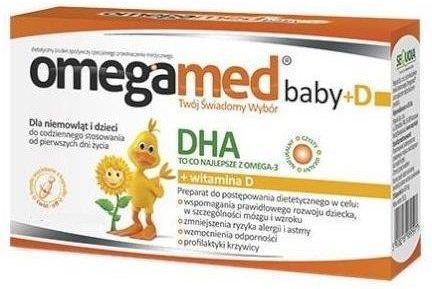 Omegamed Baby Dha Wit D Dla Niemowląt I Dzieci 60kaps