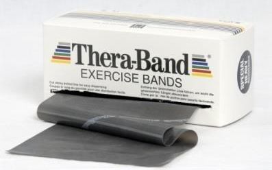 Theraband Taśma Rehabilitacyjna Thera Band 1,5 Metra Opór Specjalnie Mocny (20263)