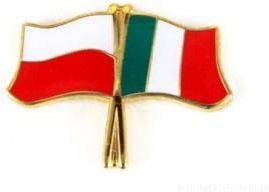 Flaga Polska - Włochy