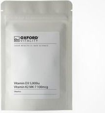 Oxford Vitality  Witamina D3 K2 MK7 100 mg 500 tabl.