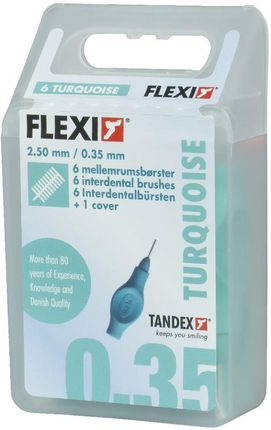 Tandex Flexi  0.35-2.5mm Morskie Szczoteczki Międzyzębowe X-Micro-Fine 6 szt. 