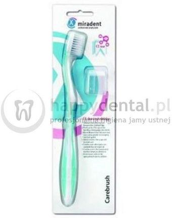 Hager And Werken Miradent Brush Care Whitening Wybielająca Szczoteczka Do Zębów Doczyszczająca Przestrzenie Międzyzębowe