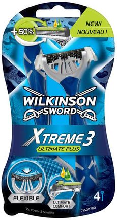Wilkinson Xtreme 3 Ultimate Plus Maszynka Do Golenia 4 Szt