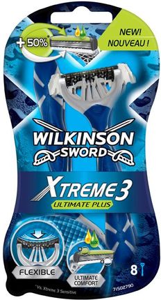 Wilkinson Xtreme 3 Ultimate Plus Maszynki Do Golenia 8 Szt