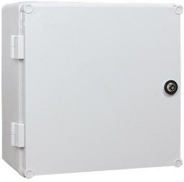 ELEKTRO PLAST Schakelkast Met Slot, UNI 1/T, 400 X 300 160 Mm Verdeelkast Industriele Behuizing Schakelkast Ip65 43 11 Oplegkast 5757 Grijs 691560541
