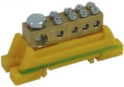 Elektro-Plast Zacisk listwa zaciskowa PE Z-0001/B żółto-zielona 46.33