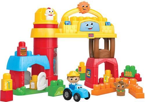 Klocki Fisher Price Mega Bloks Klocki Muzyczna Farma Boba Cxn76