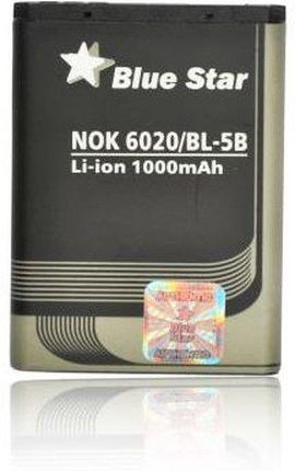 Bluestar Bateria Bs Nokia Bl-5B 6020 5200 5300 3220 5140 1000 Mah Zamiennik (bs bl-5b)