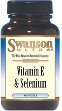 Zdjęcie Swanson Vitamin E I Selen 90kaps. - Gozdnica