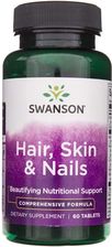 Zdjęcie Swanson Włosy Skóra Paznokcie 60tabl. - Chełm