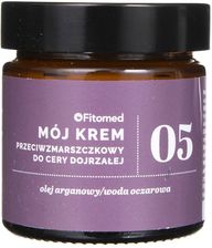 Zdjęcie Krem Fitomed mój Nr 5 przeciwzmarszczkowy do cery suchej dojarzałej i wrażliwej na dzień i noc 50ml - Łeba