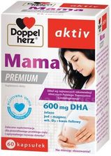 Doppelherz aktiv Mama PREMIUM 60 kaps. - Dla mam i kobiet w ciąży