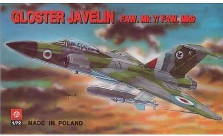 Plastyk Gloster Javelin Fav. Mk 7/Mk 9 S-056