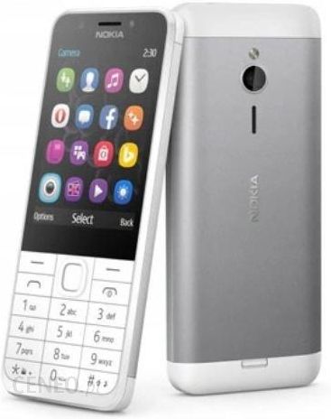 Nokia 230 Dual SIM Srebrny
