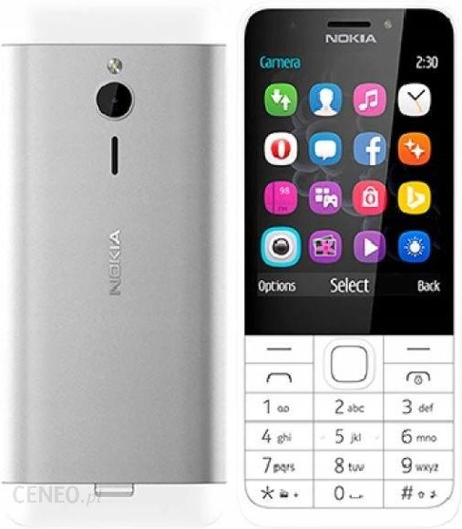  Nokia 230 Dual SIM Srebrny