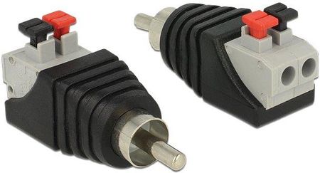 Delock Adapter Terminalblock 2Pin / RCA (65566)