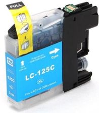 DrTusz Zamiennik LC-125 XL C Błękitny do Brother MFC-J6520 DW (DT-AB-125C 3776_4338)