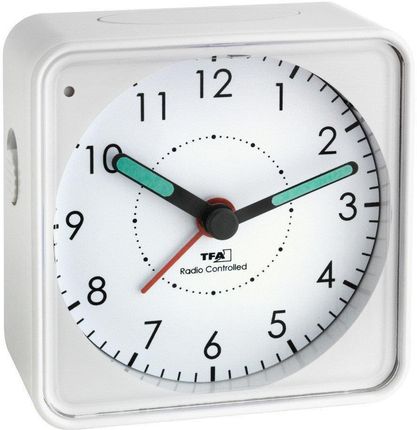 Zegar Tfa 60.1510.02 Picco Alarm Clock Biały 