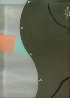 Titanum Teczka A4 z 6 przegrodami przezroczysta