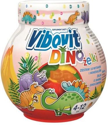 Vibovit Dino Żelki smak owocowy 50 szt.