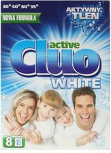 Zdjęcie Cluo Active White Proszek do prania tkanin do białego 600 g - Legionowo