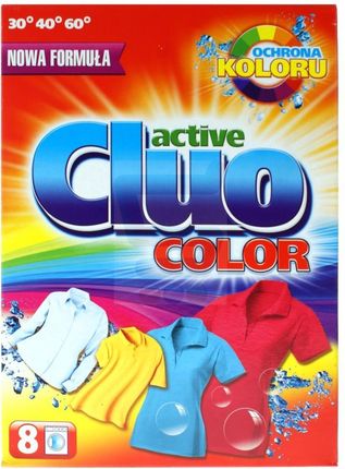 Cluo Active Proszek do prania do koloru 600 g