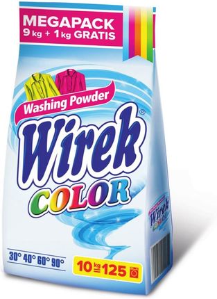 Wirek Proszek do prania do koloru Mega Pack 10 kg