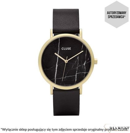 Cluse La Roche Gold Black Marble/Black CL40004