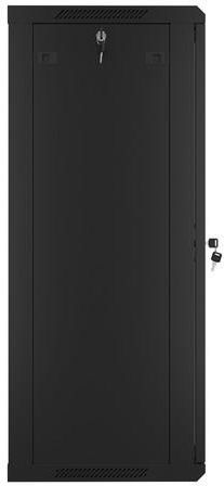 Lanberg Szafa instalacyjna wisząca 19'' 22U 600x450mm Czarna Drzwi Szklane (WF01-6422-10B) - zdjęcie 3 Lanberg Szafa instalacyjna wisząca 19'' 22U 600x450mm Czarna Drzwi Szklane (WF01-6422-10B)
