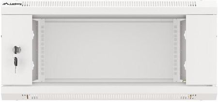 Lanberg Szafa instalacyjna wisząca 19'' 4U 600x600mm Szara Drzwi Szklane (WF01-6604-10S)