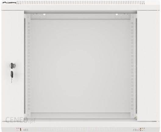 Lanberg Szafa instalacyjna wisząca 19'' 9U 600x450mm Szara Drzwi Szklane (WF01-6409-10S)
