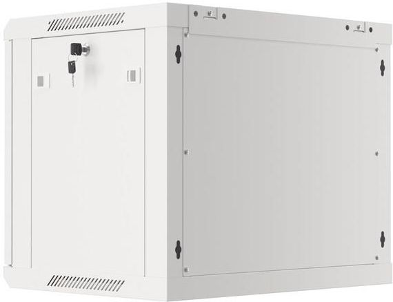 Lanberg Szafa instalacyjna wisząca 19'' 9U 600x450mm Szara Drzwi Szklane (WF01-6409-10S) - zdjęcie 2 Lanberg Szafa instalacyjna wisząca 19'' 9U 600x450mm Szara Drzwi Szklane (WF01-6409-10S)