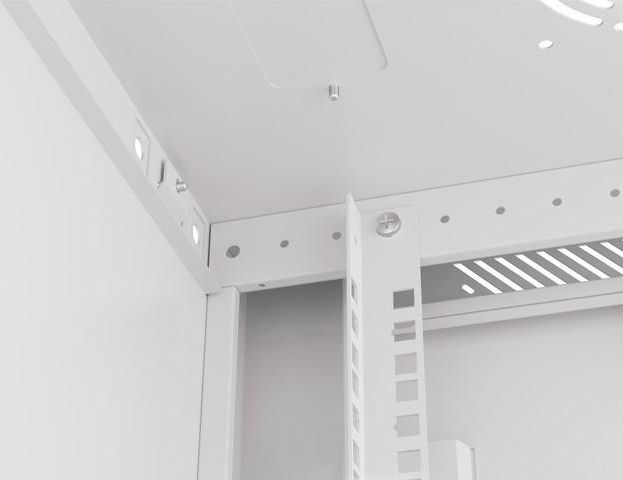 Lanberg Szafa instalacyjna wisząca 19'' 9U 600x450mm Szara Drzwi Szklane (WF01-6409-10S) - zdjęcie 11 Lanberg Szafa instalacyjna wisząca 19'' 9U 600x450mm Szara Drzwi Szklane (WF01-6409-10S)