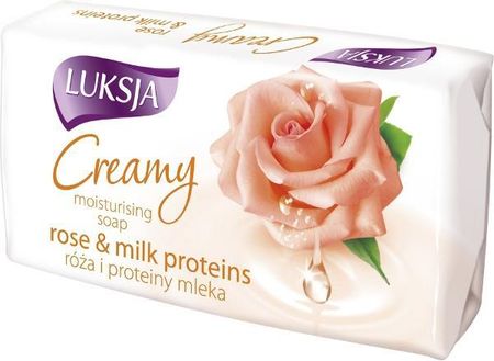 Luksja Creamy Mydło w Kostce Róża i Proteiny Mleka 90g