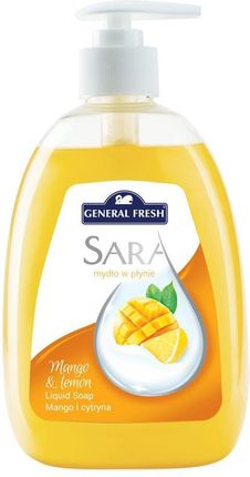 General Fresh Sara Mydło w Płynie Mango i Cytryna 500ml