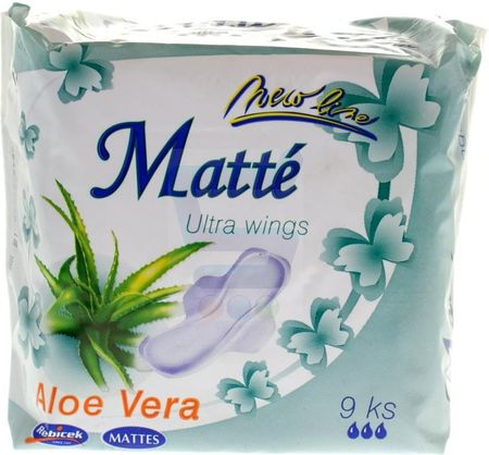 Mattes Ultra Wings Podpaski Ultra Aloe Vera 9 szt.