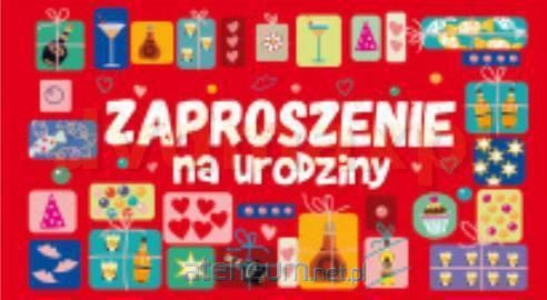 Avanti Zaproszenie Urodziny Ogólne Op5szt Ceny I Opinie Ceneopl