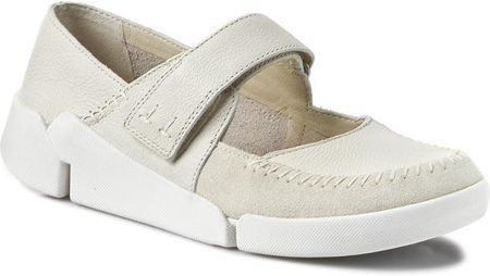 Po buty CLARKS Tri Amanda 261156174 Off White Combi Ceny i opinie Ceneo.pl