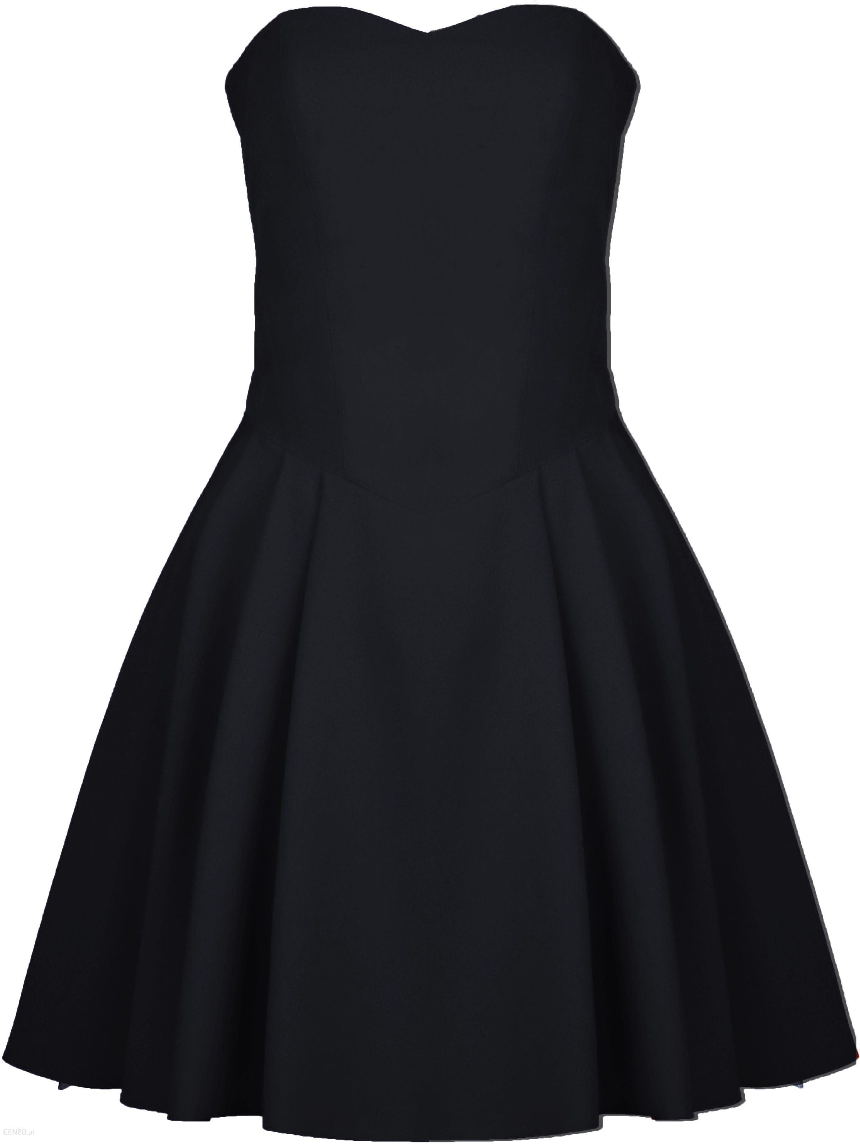 Sukienka gorsetowa rozkloszowana czarna Black Kamikze - Ceny i opinie -  