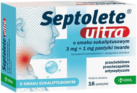 Septolete Ultra 16 pastylek