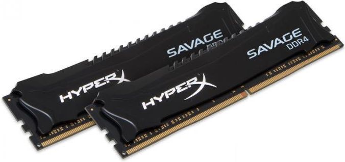 Kingston HyperX SAVAGE 2666Mhz 16GB×2枚 Pamięć RAM Kingston HyperX Savage 16GB (2x8GB) DDR4 2666MHz CL13