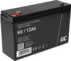 Zdjęcie Green Cell AGM 6V 12Ah (AGM01) - Gdańsk