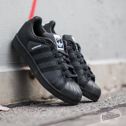 Adidas superstar weave black white on sale