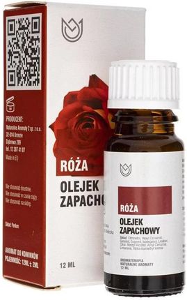 Naturalne Aromaty Olejek zapachowy Róża 12ml NAOZ06