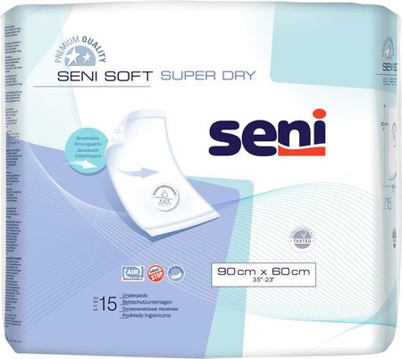 Seni podkład higieniczny Seni Soft Super Dry 90x60cm 15szt.