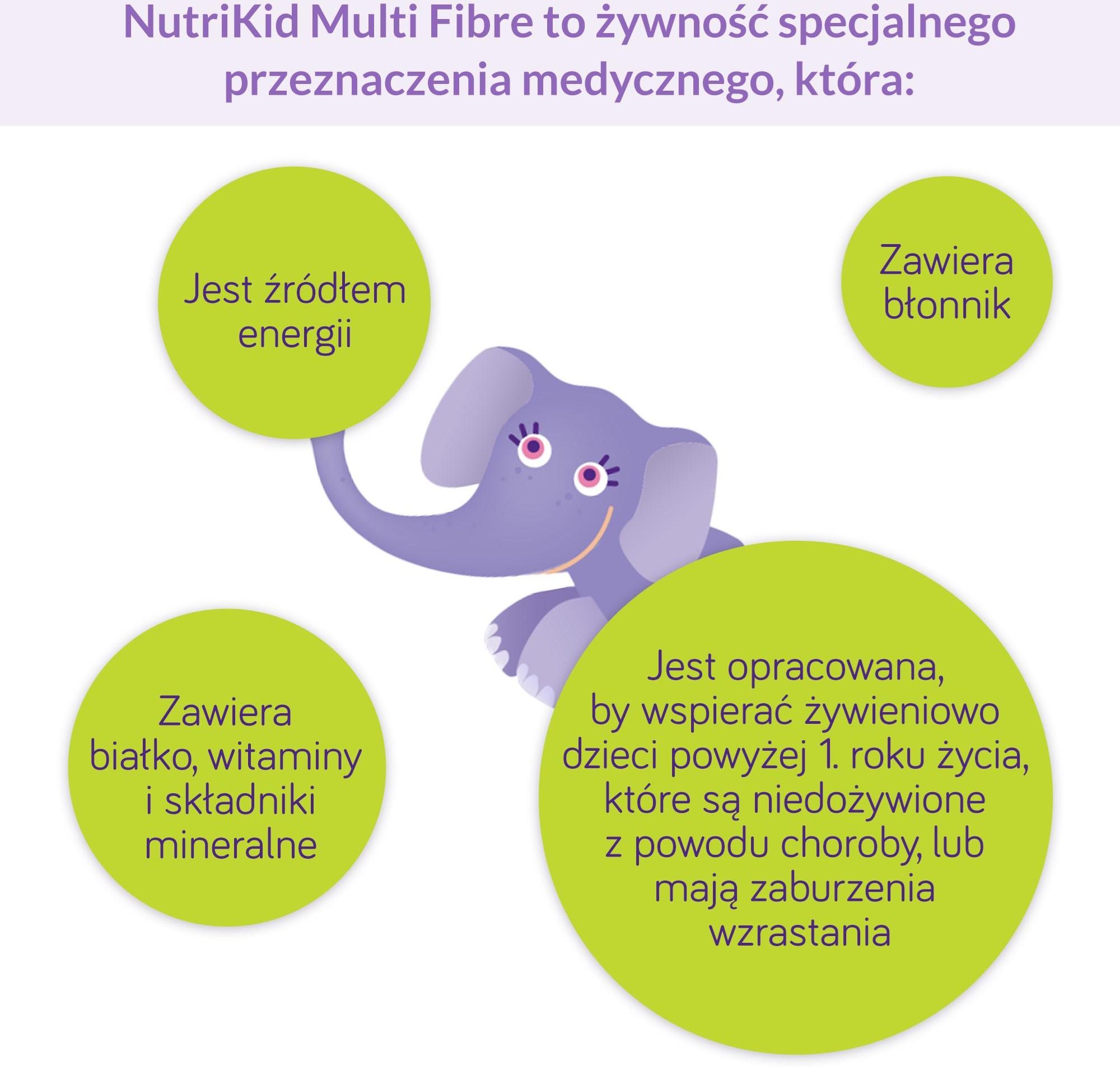 Nutricia Nutrikid Multi Fibre Czekoladowy 200Ml